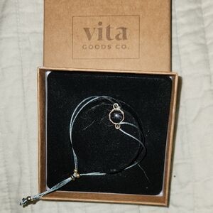 Vita Goods Co. Black and Silver Bracelet